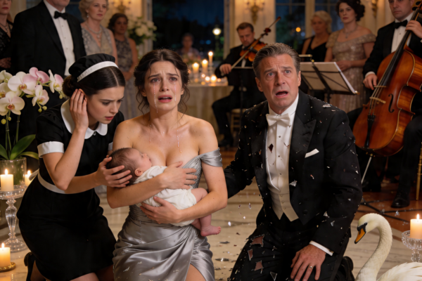 THE BILLIONAIRE’S HEIR TURNED BLUE EVERY TIME THE MUSIC BOX PLAYED — BUT WHEN THE YOUNG MAID OPENED IT, THE VOICE INSIDE EXPOSED A HORROR NO MOTHER COULD SURVIVE